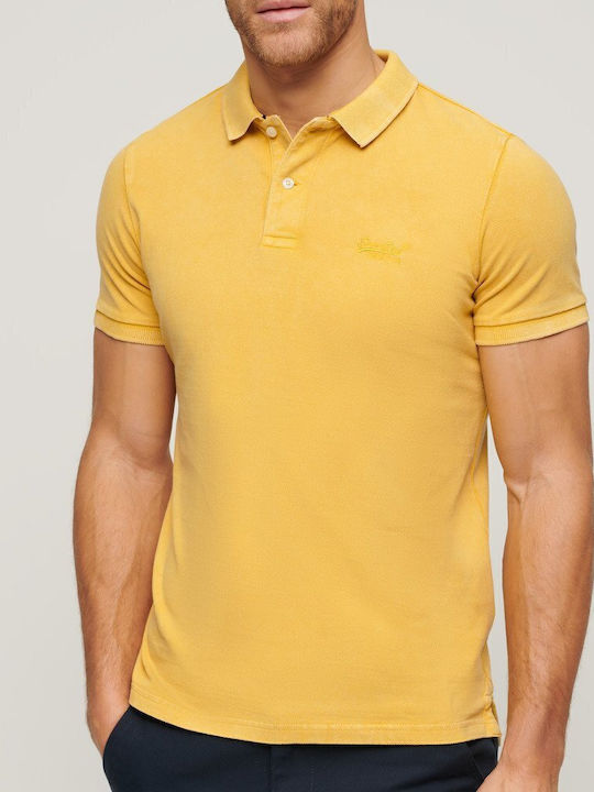 Superdry Destroy Polo T-Shirt Gelbe