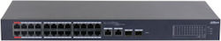 Dahua CS4226-24ET-375 Gestionat L2 PoE++ Switch cu 24 Porturi Ethernet și 2 Porturi SFP