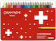 Caran D'ache Crayons Metal Box 30 Colors Φ2.8mm Swisscolor