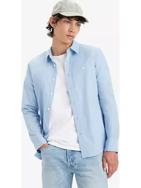 Levi's Battery Μακρυμάνικo Τζιν Πουκάμισο σε Στ...