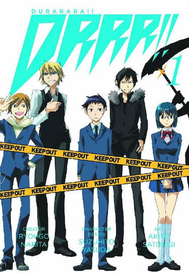 Τόμος Manga Durarara Vol 01 Τόμος Manga Durarara Vol 01
