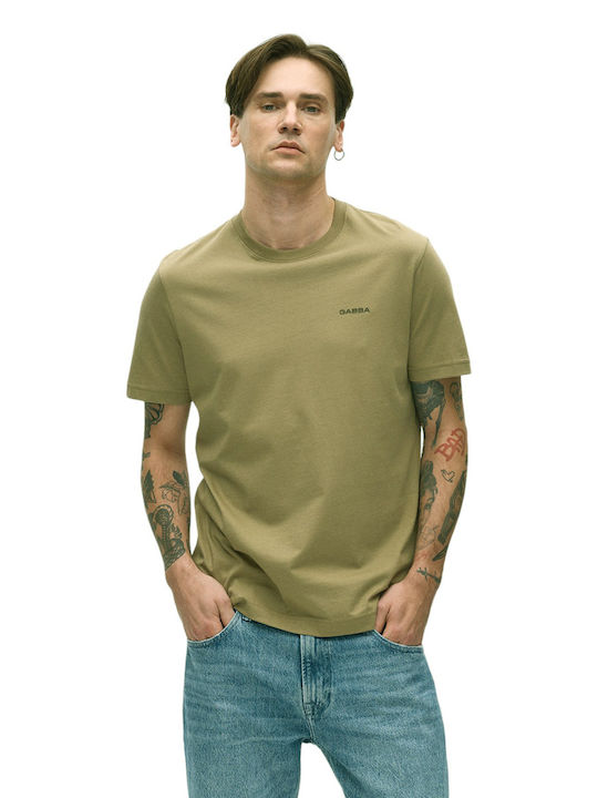 Gabba Dune Men's Short Sleeve T-shirt Khaki