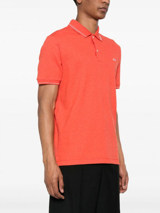 Paul & Shark Men's Short Sleeve Blouse Polo Orange