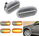 Carro Φλας Led για Ford Focus C-Max / Fiesta / Galaxy Mercedes-Benz Vario Mini Cabrio Seat Toledo / Leon / Ibiza / Cordoba / Alhambra / Arosa / Exeo / Inca / Altea / Mii Skoda Citigo Volkswagen Golf / Vento / Bora / Passat / Polo / Transporter / Caddy / LT / Eos / Fox / Golf Plus / Jetta / Lupo / Santana / Sharan / Amarok / Up 2τμχ