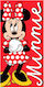 Disney Kids Beach Towel Minnie 140x70cm