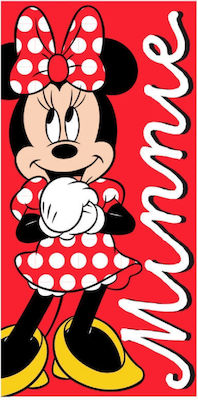 Disney Kids Beach Towel Minnie 140x70cm