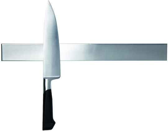 Ready Magnetic Knives Stand Metallic