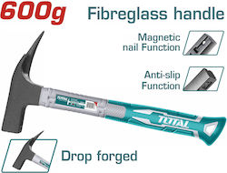 Total Σφυρί 600gr με Λαβή Fiberglass THTRH6006