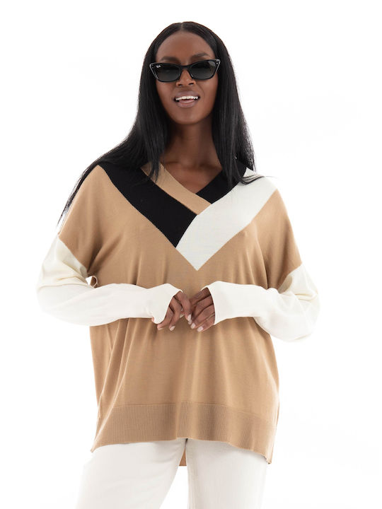 Hugo Boss Women's Long Sleeve Sweater Multicolour