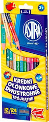 Astra Coloured Pencils Set 12 Colours Astra Coloured Pencils Set 12 Colours