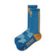 Fox Transfer Coolmax Cycling Socks Blue