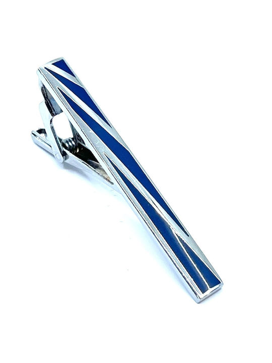 Legend Accessories Argint Tie Clip Albastru