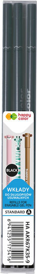 Happy Color 3 Пълнители За Химикалки Черни