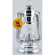 FeuerHand Baby Special 276 Zinc Plated Battery Lantern for Camping with Flashlight