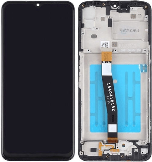 Screen with Touch Mechanism and Frame for Samsung A226 Galaxy A22 5G (Black)
