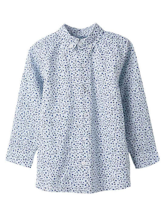 Zippy Kids Floral Shirt Light Blue