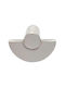 Perfect Knob Furniture made of Metallic & Zamak in Silver Color D37mm ICK-54940 1pcs