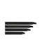 Perfect Handle Furniture made of Metallic in Black Color ICP-14000-300cm 1pcs