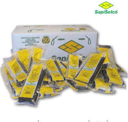 Sapiselco Πλαστικά Δεματικά Καλωδίων 200mmx2.5mm σε Μαύρο χρώμα (100τμχ) 0577.2.04081