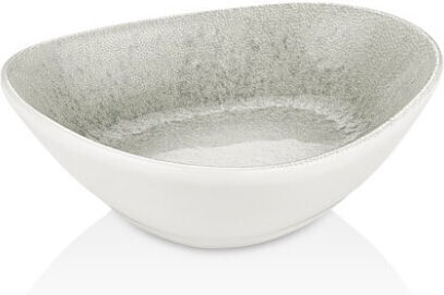 By Bone Serving Bowl Round made of Porcelain White with Diameter 10cm 24pcs