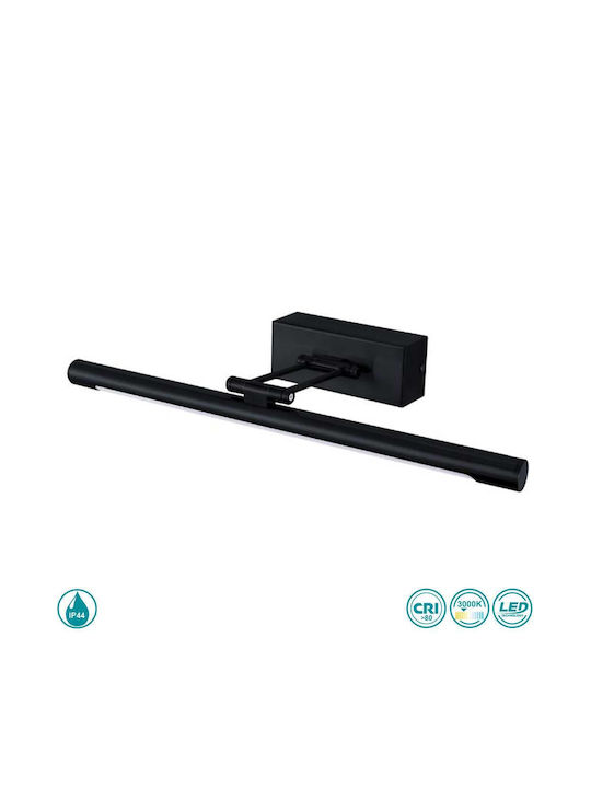 Panafan Leuchte Badezimmer LED Schwarz 68x19x6cm Panafan Leuchte Badezimmer LED Schwarz 68x19x6cm
