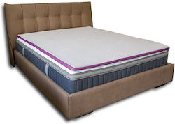 Como felt & wadding producers C336199 C336199-1-1-1 Διπλό Memory Foam με Αποσπώμενο Κάλυμμα 150x200x4εκ.
