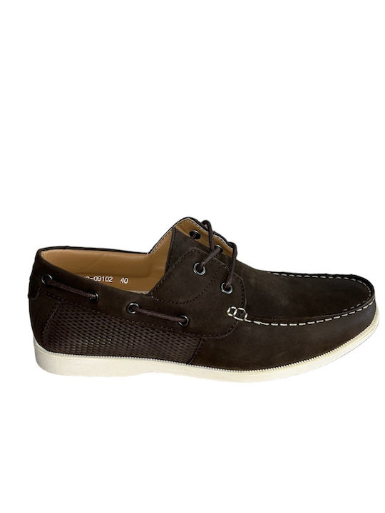 Ego Shoes Herren Mokassins Braun