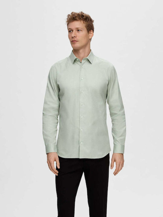 Selected Men's Shirt Long Sleeve Green