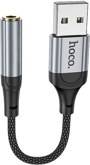 Hoco Ls36 Μετατροπέας USB-A male σε 3.5mm female
