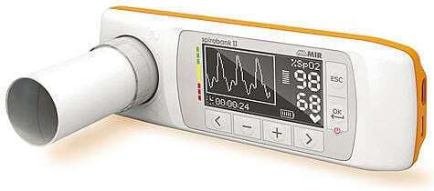 MIR Spirobank Ii Advanced Spirometer with Screen & USB / Bluetooth Connectivity