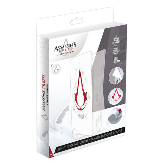 Freaks and Geeks Assassin's Creed Soft Cover Skin για Κονσόλα PS5 Λευκή