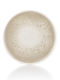 By Bone Natura Plate Shallow made of Porcelain Beige with Diameter 21cm