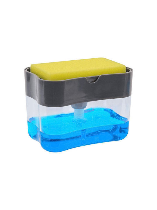 Dispenser Kitchen Plastic with Sponge Holder