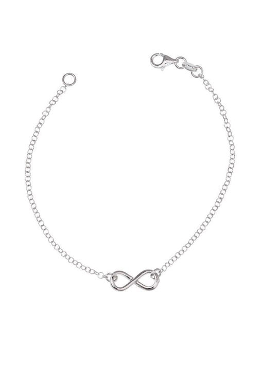 Paraxenies Bracelet with design Infinity made of Silver