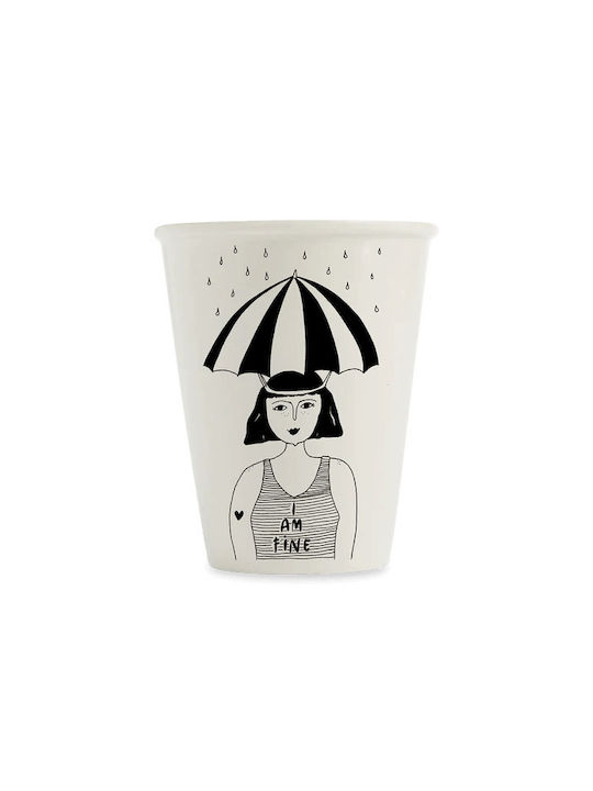 Helen B I'm Fine Mug White 200ml