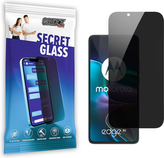 GrizzGlass Ceramic Privacy Screen Protector (Motorola Edge 30 Neo)