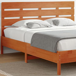 vidaXL Wooden Bed Headboard Brown 180.5x80cm
