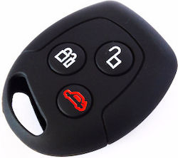 Car Key Cover Case made of with 3 Buttons for Ford