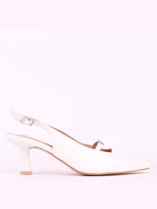 Mellisa White Heels