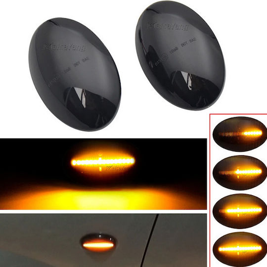 Carro Blitzlicht LED für Opel Astra / Corsa / Tigra 1991-1999 2Stück