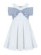 Lapin Mädchen Kleid White