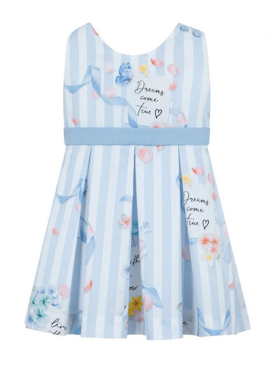 Lapin Παιδικό Φόρεμα Floral Σιελ