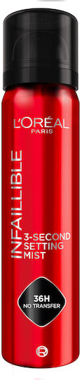 L'Oreal Paris Infaillible 3 Second Setting Spray 75ml