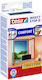 Tesa Comfort Σίτα Παραθύρου με Σκρατς Σταθερή Μαύρη 150x130cm