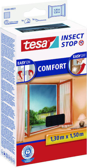Tesa Comfort Σίτα Παραθύρου με Σκρατς Σταθερή 150x130cm