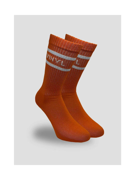 Vinyl Art Clothing Socks Orange 2Pack