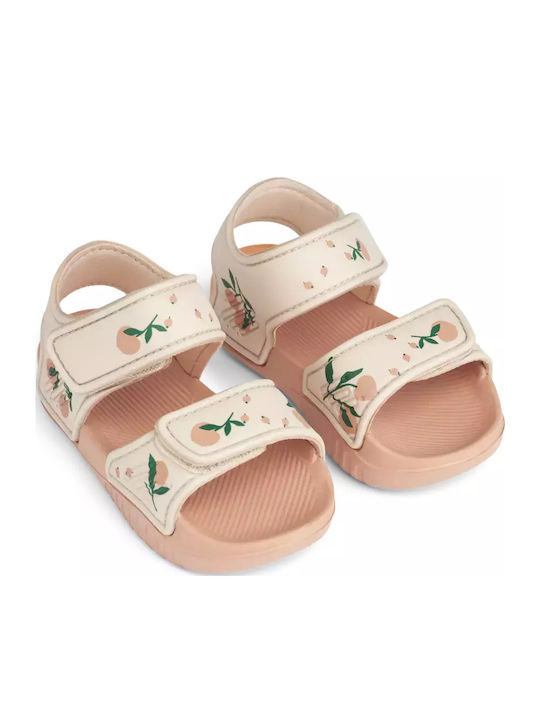 Liewood Παιδικά Πέδιλα Blumer Peach Μπεζ