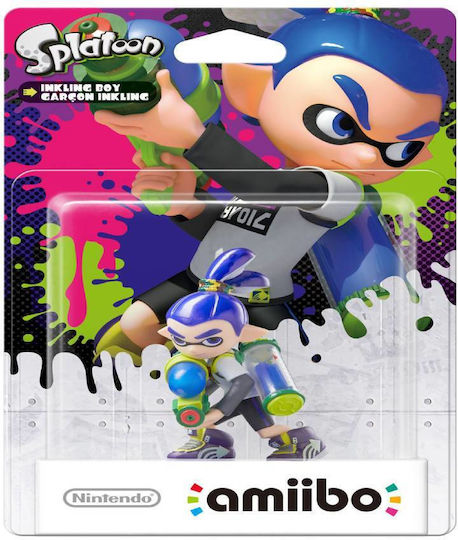 Nintendo Amiibo Splatoon Boy Character Figure for Switch