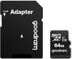 GoodRAM microSDXC 64GB Klasse 10 U1 mit Adapter