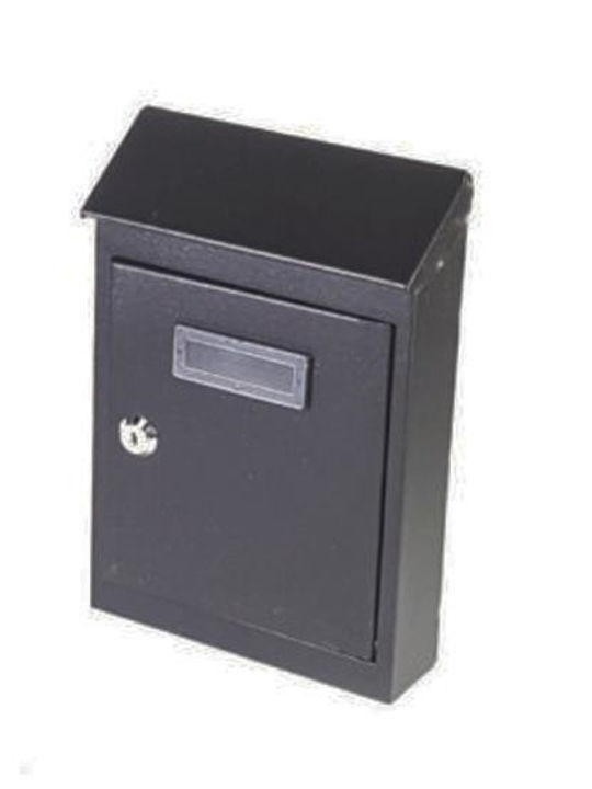 Arregui Outdoor Mailbox Metallic in Black Color 25x17.5x5cm
